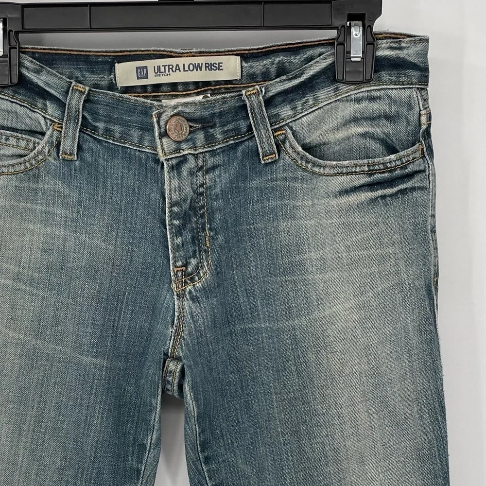 Gap Y2K Ultra Low Rise Ankle Jeans